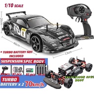 TURBO 70KM/H 1:10 RC CAR DRIFT 4WD High Speed Racing Car 43CM Vehicle Rc Drift Car Rc Car 2.4G keret