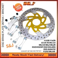 Y125Z LC135 LCV8 SRL SRL115 FI EZ115 Y15 Y16ZR EGOS Y110 AVANTIZ SOLARIS RS150 RSX150 267MM 267 DISC