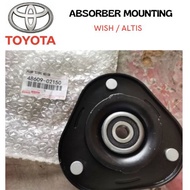 ORIGIANL TOYOTA ABSORBER MOUNTING FRONT TOYOTA WISH & ALTIS  ZZE122 PRICE OF 1 PAIR