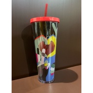 Starbucks Peace & Love Holiday Cold Cup 24oz.