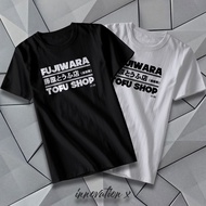 【Takumi Fujiwara】T-Shirt Initial D Tofu Shop AE86 100% Cotton Unisex Baju Racing TeamS-5XL