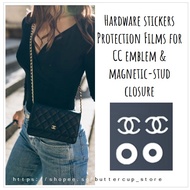 Hardware stickers / Protection Films for Chanel Classic Wallet on Chain WOC