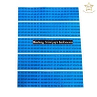 Colored Number Stickers Numbering Stickers 1-500