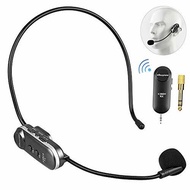 Wireless Microphone Headset, Mbuynow UHF Wireless Mic System Headset Handheld Rechargeable with B...