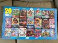 Disney/Marvel 20 Puzzles 迷你拼圖