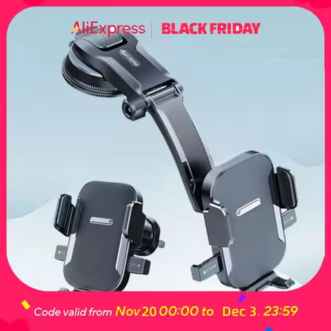 Car Phone Holder – Nano Flexible Silicone, 360° Rotation, Doesn't Block Screen, Compatible with HTC 