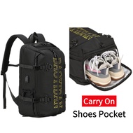 30L Travel Backpack Waterproof lightweight sport bagpack 16 inch laptop com usb旅行包背包 beg Travel