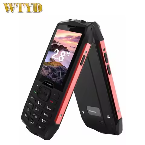 HAMTOD H3 Rugged Phone 2.8 inch T107 ARM CortexTM A7 128MB ROM 48MB RAM Quad-core 1.0GHz 2000mAh Bat