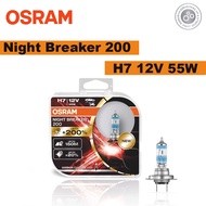 64210NB200-HCB Osram H7 12V 55W Night Breaker 200 Bulb +200% Brightness