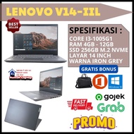 ready LAPTOP LENOVO BARU V14-IIL CORE I3 GEN 10 RAM 12GB SSD 256GB 14