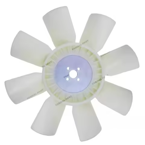 New Cooling Fan Blade 129953-44710 Fit For Yanmar Engine Parts 4TNE98 4TNE98-T 4TNV94L 4TNV98 4TNV98