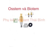 Abutment ball compatible with Osstem/Hiossen & Biotem implant