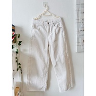 Preloved White Jeans –Padini Garage Denim (Size 8 / L)