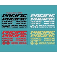 Stiker Sepeda Gunung Pacifik Cutting Sticker Sepeda MTB Pacific Full Body