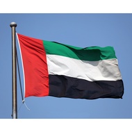 Uni Emirate Arabic flag UAE of flag Dubai Abu Dhabi