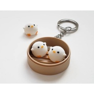 Dim Sum Fidget Keychain