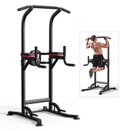 Wesfital Pull Up Bar Power Tower Dip Bar Station Dip Stand Multi-Functional Workout Equipment Streng