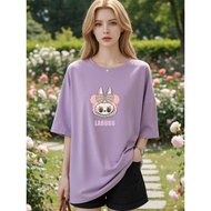 2Y508 [AIYOU] M-5XL Tshirt Blouse Tshirt Crop Top T shirt Plus Size T-shirt Korean Style Loose Women