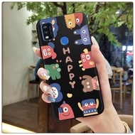 Fashion Design Waterproof Phone Case For ZTE Blade A51 Silicone Cute Anti-knock Soft Case Full wrap Frosted armor case
