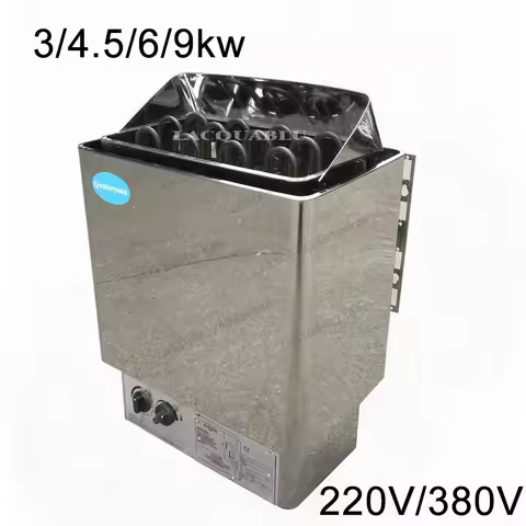 9KW 8kw 6kw 4.5kw 3kw Sauna Heater Sauna Steam Generator Home Use Heating Furnace Room Dry Steaming 