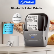 CLABEL Label Maker 221B Black Labeler Portable Sticker Label Printer Bluetooth Printing Mini Thermal