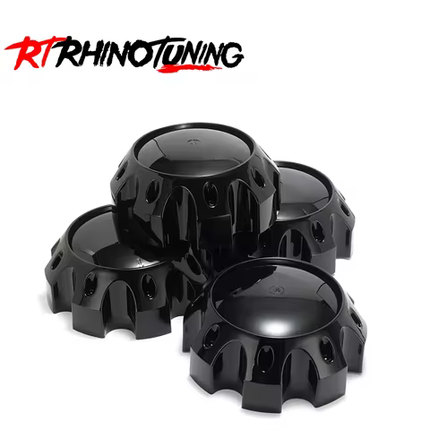 RhinoTuning 1/4PCS OD 168.5mm/6.63" Rim Center Cap For 8 Lug HE878 HE879 HE900 HE901 HE904 Rim #1079