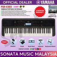 YAMAHA PSR E383 61 Keys Portable Keyboard Package B ( psr e383 / psre383 / yamaha keyboard )