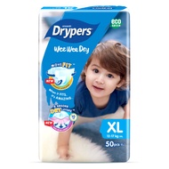 Drypers WeeWee Dry Tape XL50/XXL40