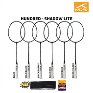 HUNDRED SHADOW LITE Badminton Racket Original 5U 78g-80g Head Heavy Tension 32 LBS Free Drawstring B