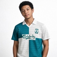 VINTAGE RETRO LFC JERSEY FREE CUSTOM NAMESET DVS SPORTWEAR/