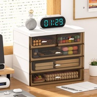 Nehem -  Desk organiser large storage box can hold A4 paper desktop drawer organiser  office student