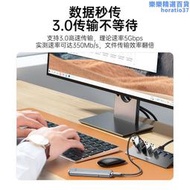 促銷山澤USB3.0延長線一拖七高速拓展7口HUB集線器W延長線桌上型