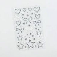 1pc Lace Bow, Heart, Star, Bow, Diamond Glitter & Facial Jewel Stickers