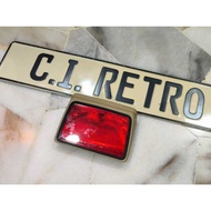 W140 W202 C124 BEIGE THIRD BRAKE LAMP STOP LIGHT MERCEDES BENZ