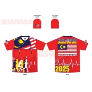 [FREE CUSTOM]Run Negaraku 68th MERDEKA  68TH FUN RUN 2025 Run Negaraku 2025 READY STOCK
