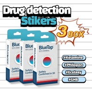 3box / Drug test, test kit, Drug detection sticker, BlueTap, 1box 2ea, Self-defense, made in korea