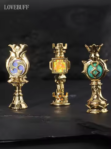 Game Genshin Impact Zhongli Geo Archon Gnosis Nahida Dendro Archon Gnosis Figurines Miniatures Birth
