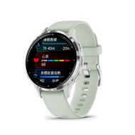 Garmin Venu 3S  GPS 智慧手錶-橄欖薄荷 010-02785-21