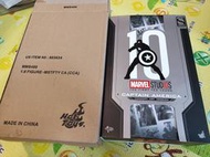 Hot toys MMS488 2018年限定版 漫威電影 十週年 美國隊長 概念藝術版 黑色配色美國隊長