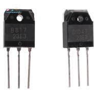 2 silicon transistor - D 1047 + B 817, 200 V, 12 A