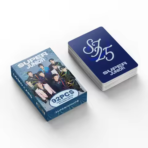 92Pcs/Set SUPER JUNIOR New Series Lomo Cards And Stickers LeeTeuk HeeChul Yesung DongHae SiWon RyeoW