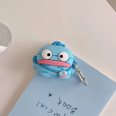 3D Cute Sanrio Hangyodon Earphone Case For Airpods 1 2 3 4 Pro 2 Wireless Bluetooth Headset Protecti