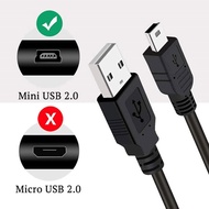 High Speed USB V3 2.0 A Male To Mini 5 Pin B Charger Cable for Bluetooth Speaker Transfer Image Music Device PC Laptop