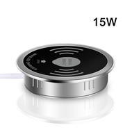 [polls] Desk Embeded Wireless Charger for iPhone 11 X Samsung S10 Xiaomi mi 9 Table Office 15W 10W 7