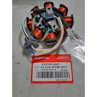 Honda stator coil assy for (Honda Wave125 carbtype)pure copper 8coil