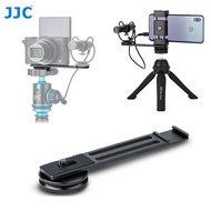 JJC HG-CB1 Metal Cold Shoe Mount Bracket Extension Bar for Sony RX100 VII A6400 A6100 A6600 Canon G7X Mark III EOS M6 Mark II GoPro Hero DJI OSMO Action Camera, Cell Phone, for Add Mic and Arca Swiss Type Plate