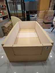 คอกกั้นเด็ก Geko 3.5 ฟุต สีครีมขาว สินค้ามือ2