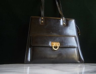 【老時光 OLD-TIME】早期二手老包Salvatore Ferragamo肩背包