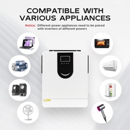 Best Solar Inverter 1.5KW 12v 3.6kw 24v 5KW 6.5kw 8.2kw 10.2kw 48v Dual AC Output Pure Sine Wave Sol