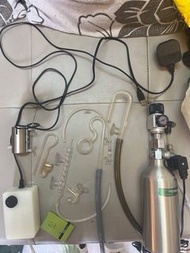 大便賣頂級CO2 Ada錶頭 玻璃出入水 計泡器  外貌天花板 水草缸必備